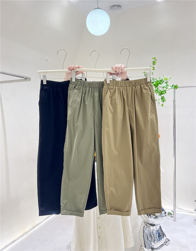 New in early summer! [cuvvi] simple Korean fashion casual pants 50095# LSL
