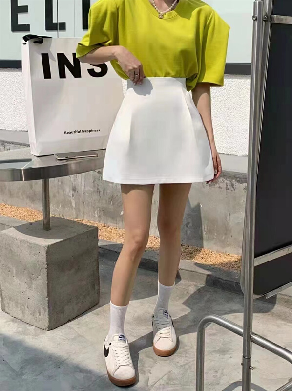 goods in stock! New in early summer! [H.Y] Korean simple and versatile skirt 621# XYJ