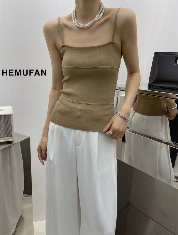 [hemufan khmufan] minimalist advanced comfortable vest / sling 8827# L