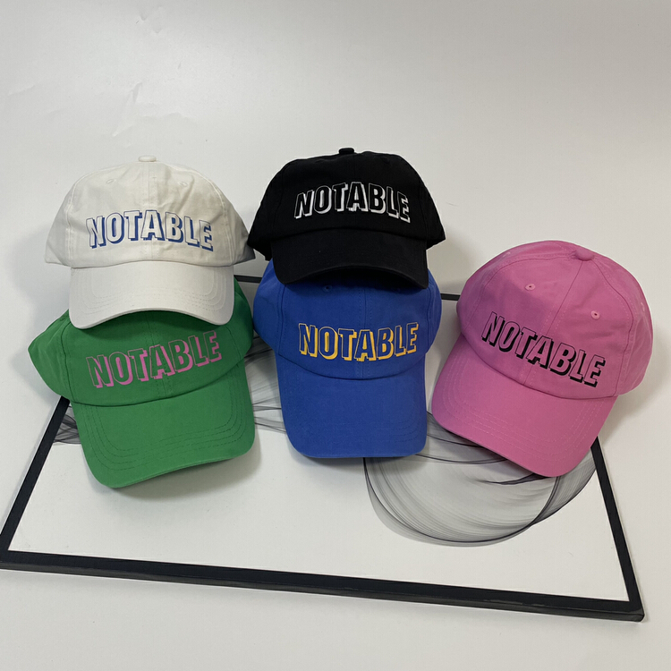 [aestheticism hat industry] Korean letter baseball hat 2836# LSL