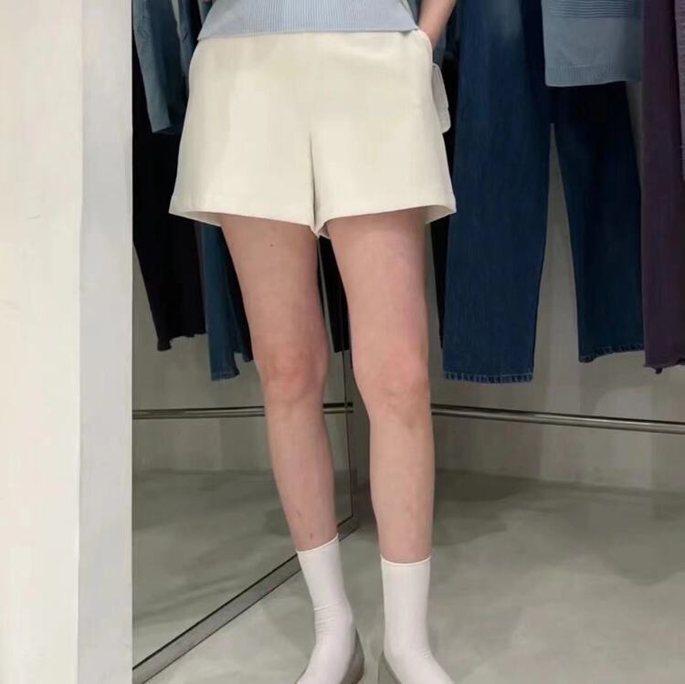 New in early summer! [Pauline] simple solid color versatile trousers 2076# ll