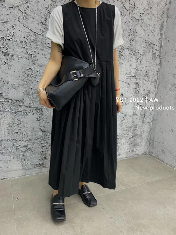 New year in early spring! [YST] simple and versatile vest dress ys1-10156# XJ