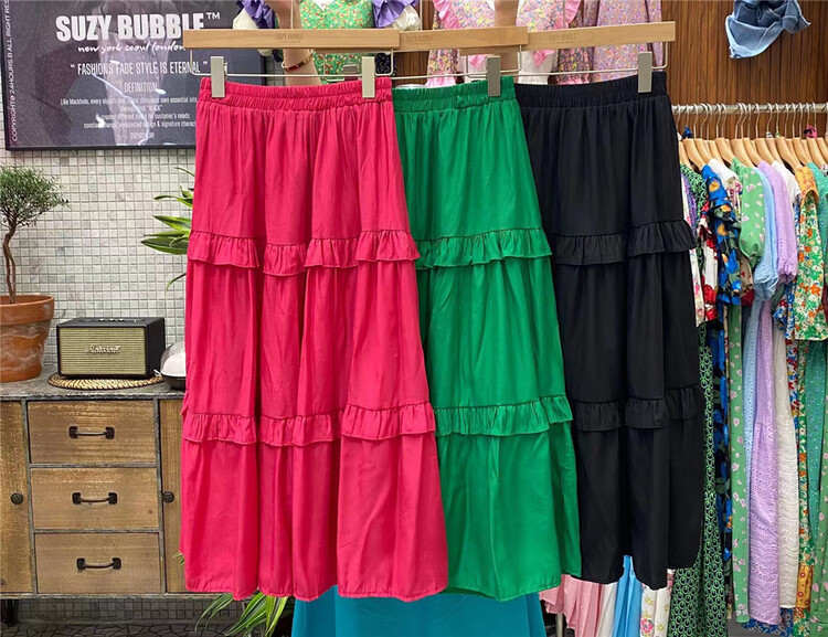 [N21] versatile layered cake skirt skirt skirt 959# WPL