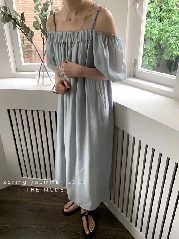 New in early summer! [rasion] two fashionable and versatile dresses (with belt) 8661# LSL