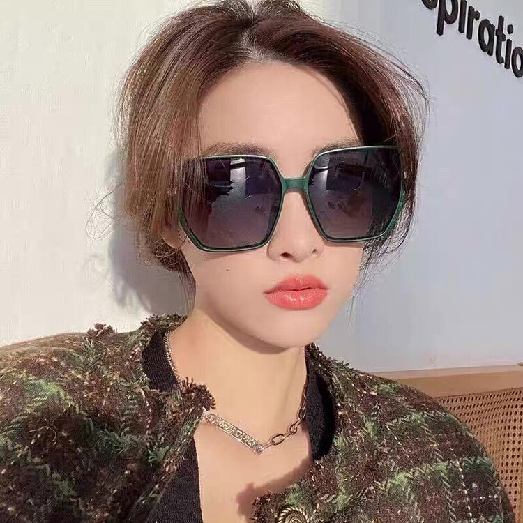[fiber color scarf glasses] basic versatile fiber color scarf Sunglasses (with box) 99513# LSL