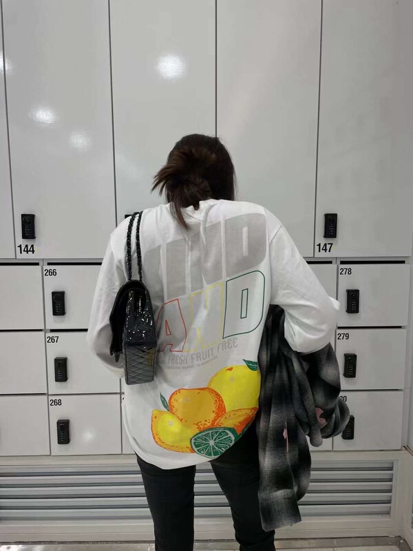 New year in early spring! [wut / N Cola] round neck Korean alphabet printed long sleeve T-shirt ys1-501# LSL