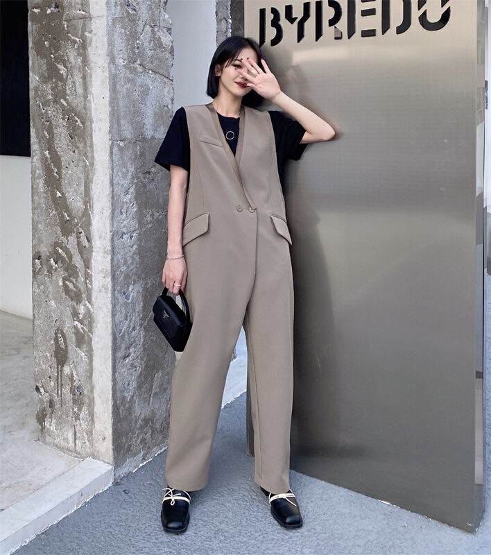 New year in early spring! [Lily] simple age reducing versatile strap pants ys1-8827# XJ