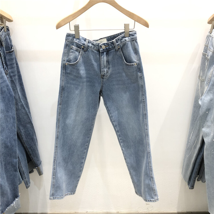New year in early spring! [x.t] single button versatile solid jeans 1255# ZZL