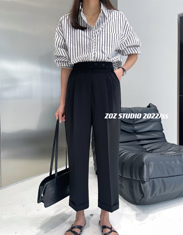 New year in early spring! [ZOZ] Korean style pure color casual pants 022005# L