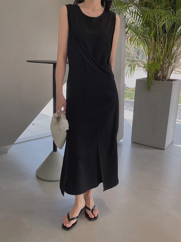 goods in stock! New in early summer! [soul] Korean design style bandage dress bt16018211l# CLS