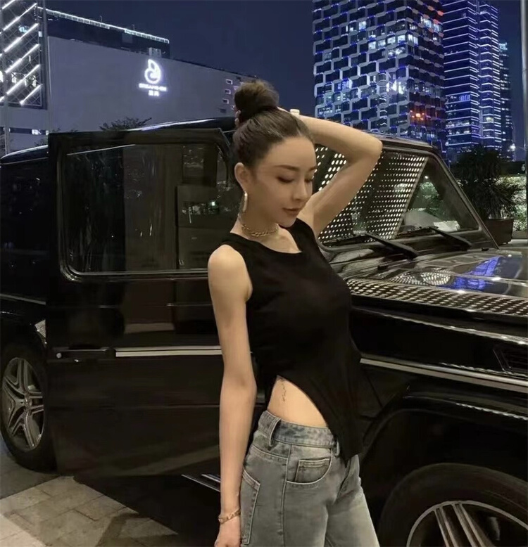 [nm. Girl] Korean versatile comfortable sleeveless vest / sling 19501# JJ