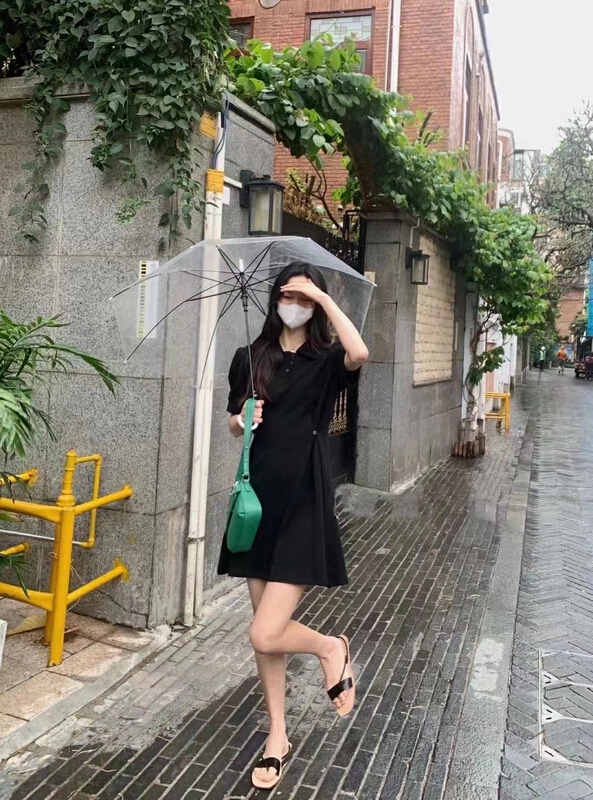 [kakajia] sense of aging design small skinny dress 2060# ozq