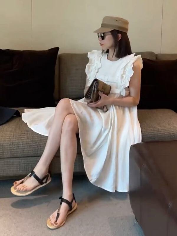 [yayirou] Japanese sweet fungus edge dress 6603# zyh