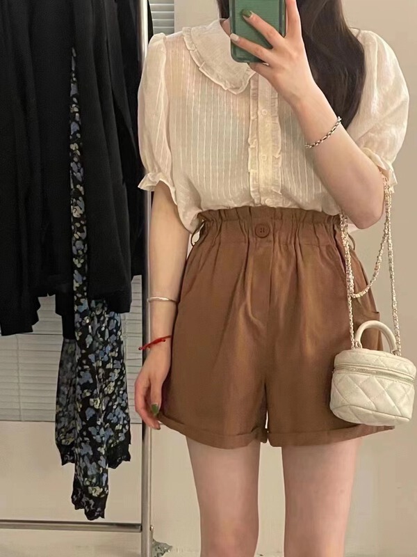 [misu +] comfortable and versatile simple casual shorts 9000# ZZL