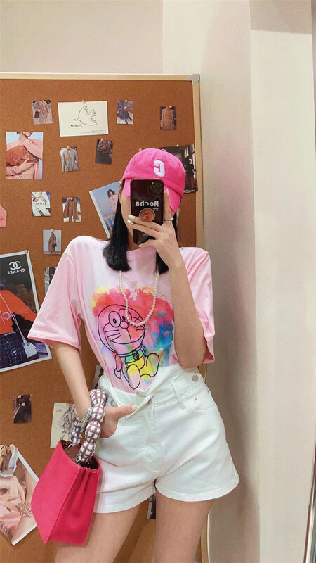 New in early summer! [ZY] cartoon print Pullover short sleeve T-shirt 2020# WTT