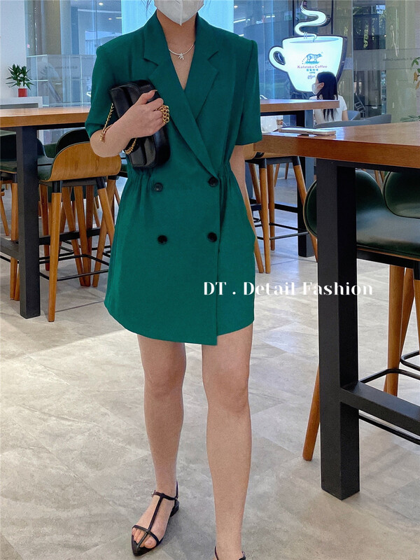 [DT] solid short sleeve Korean Jumpsuit q9906# lwy