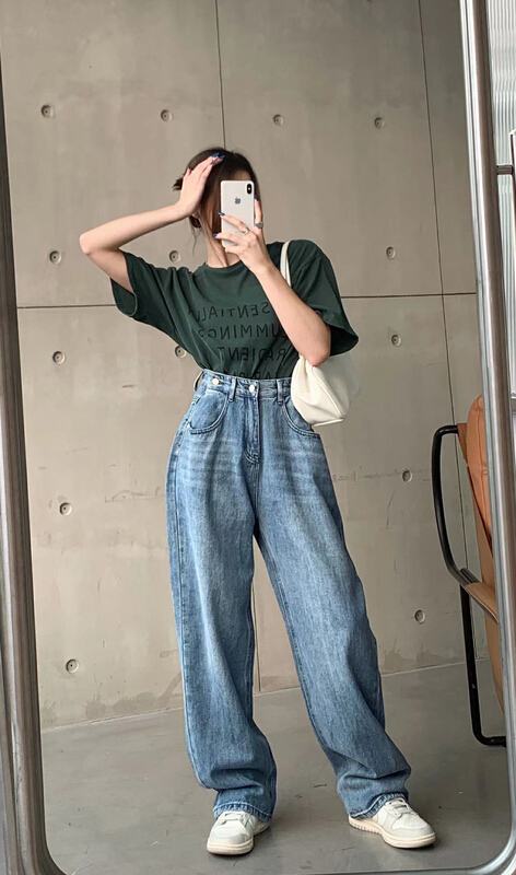 New year in early spring! [Dido] Korean loose boyfriend style jeans 6973# LSW