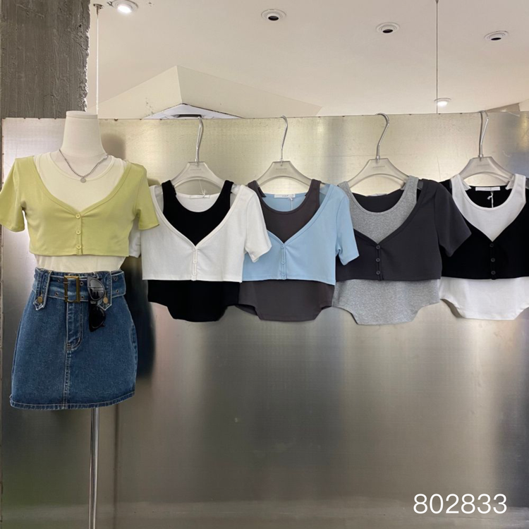 New in early summer! [June] a small crowd designed two fake shirts 802833# XYY