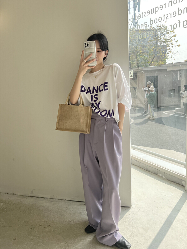 goods in stock! New year in early spring! [sanbara] Korean style versatile trousers y9078# LSW