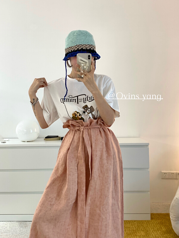 [wtyang] slim waist skirt