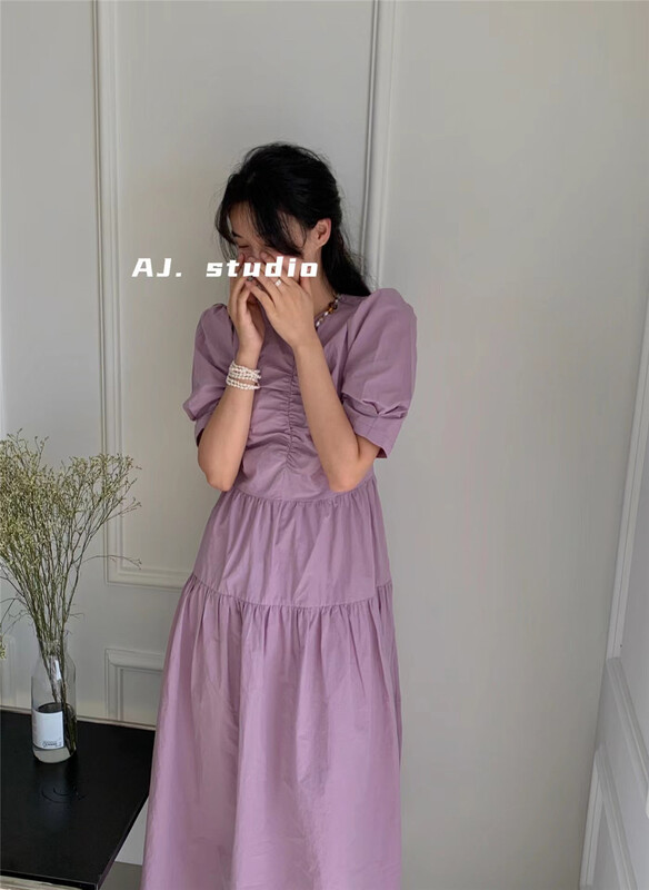 goods in stock! [AJ. Studio] Korean style versatile dress ys1-9222# ll