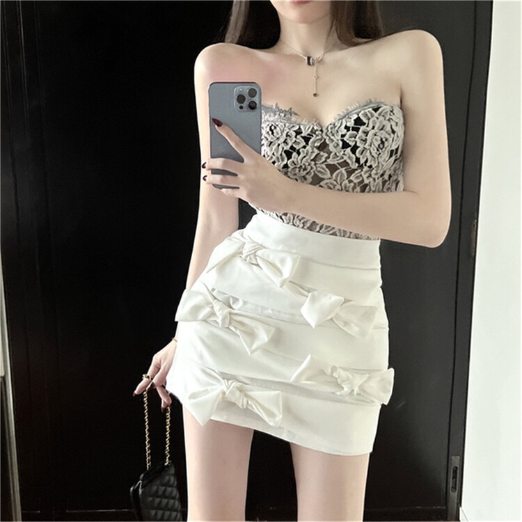 New in early summer! [d.ffstudio] Korean versatile high waist skirt 862# WTT