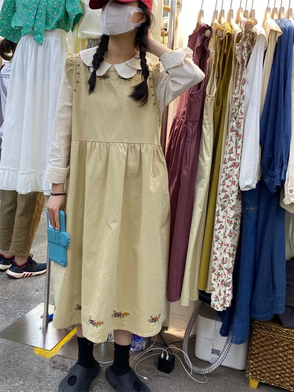 goods in stock! [36 degrees] slim square neck fashion dress 6075# L