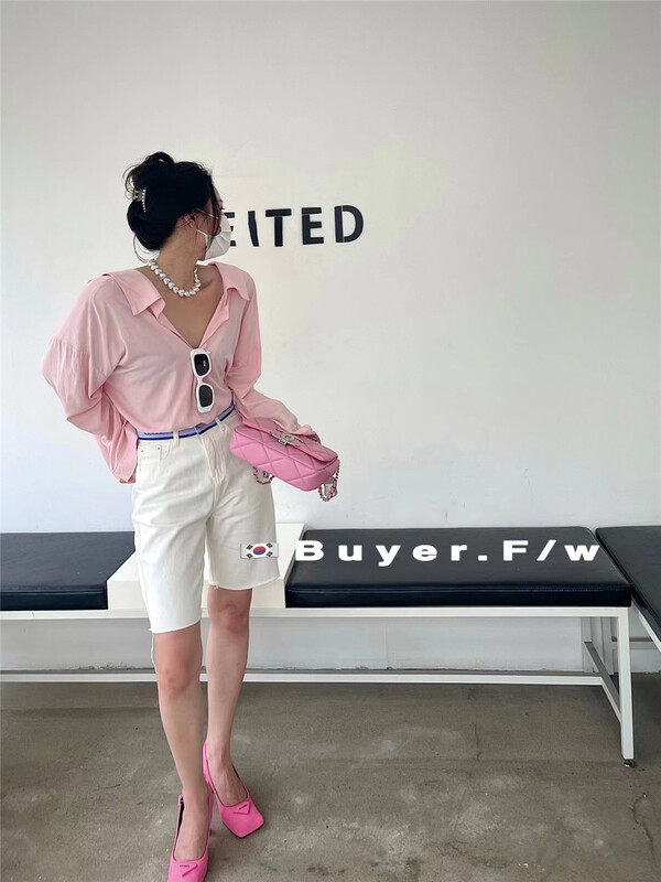 [buyer] backless candy color solid color versatile long sleeved sunscreen shirt 0380# WTT