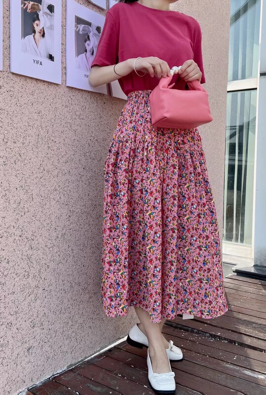 New year in early spring! [zicci] floral lady temperament skirt (skirt only) 106528# lwy