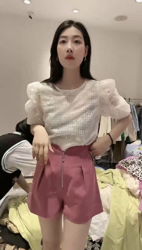 【I-D】韓版氣質百搭甜美時尚小衫  YS6033#  LL