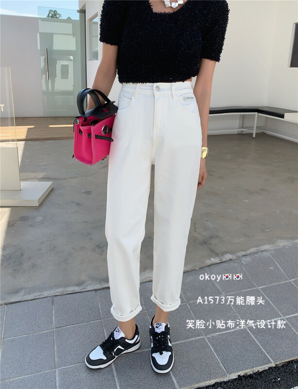 現貨!【OKOY DENIM】韓系舒適百搭牛仔褲  1573#  HYY