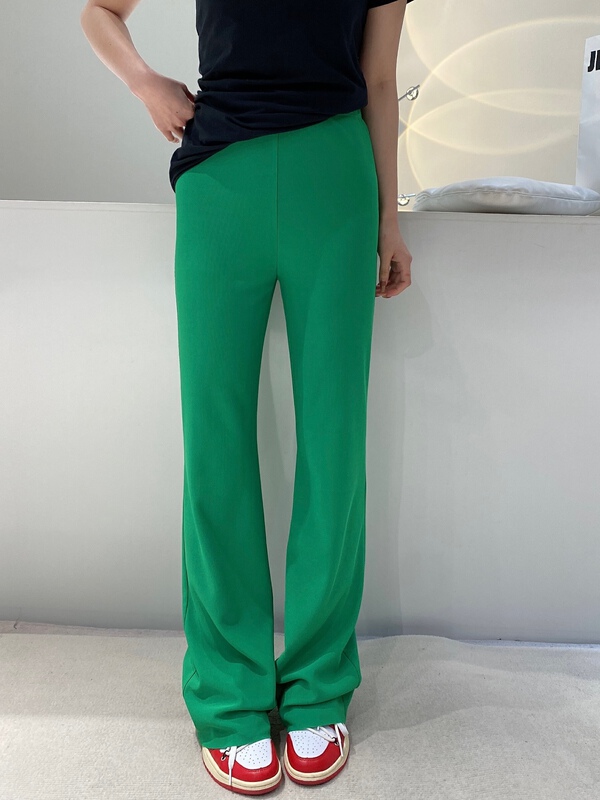 goods in stock! New year in early spring! [modern 197] Korean version simple slim fit split casual pants 1080# zyh