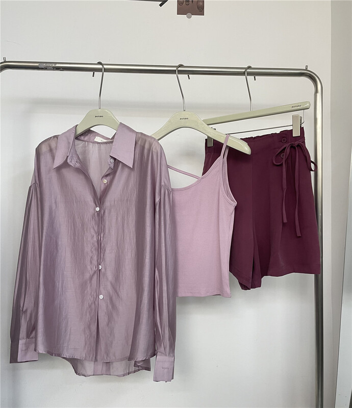 Live 79! [Zr] simple and versatile sunscreen shirt 1120# XYY