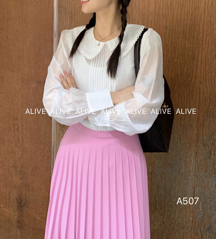 [alive] baby collar crimp age reduction shirt a12878# lwy