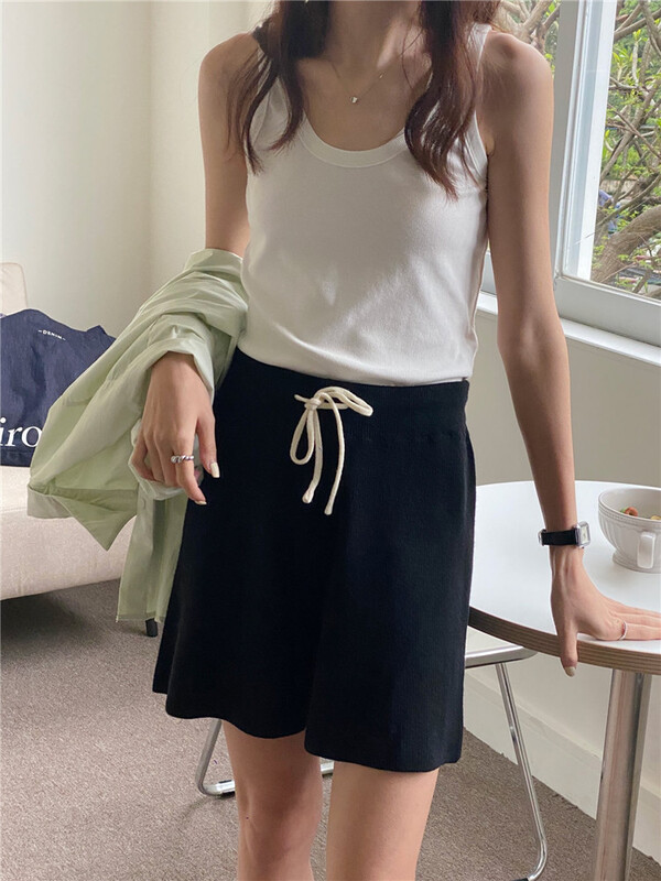 New in early summer! [in by in] Korean simple knitted casual shorts 0808# ZSY