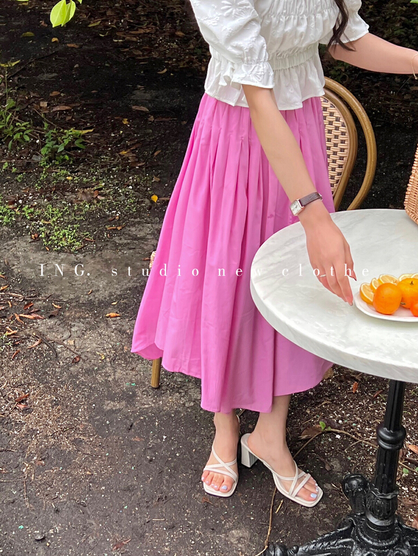 [ing] simple and versatile, irregular and slim, loose skirt 7772# HBx
