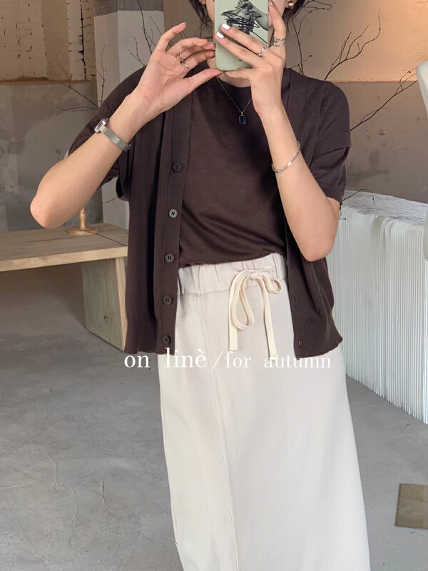New year in early spring! [on line] simple solid color versatile blouse (including 30% fine wool) pa603# lwy