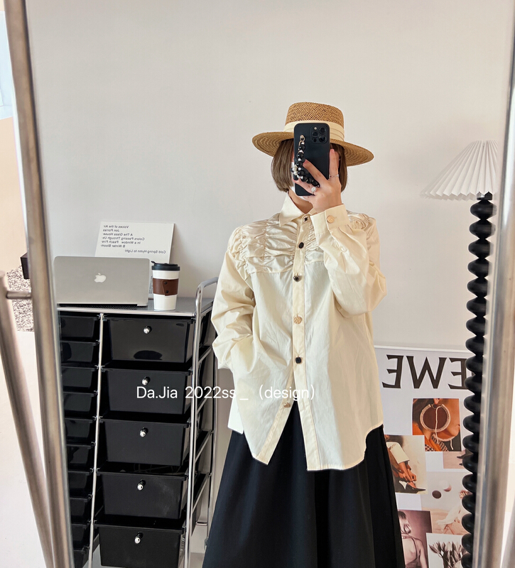 New year in early spring! [Dajia] Korean style versatile shirt ys1-21672# CLS