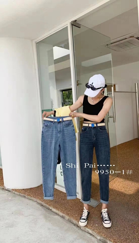 New in early summer! [J-star] Korean pop fashion jeans (with belt) 9950# WTT
