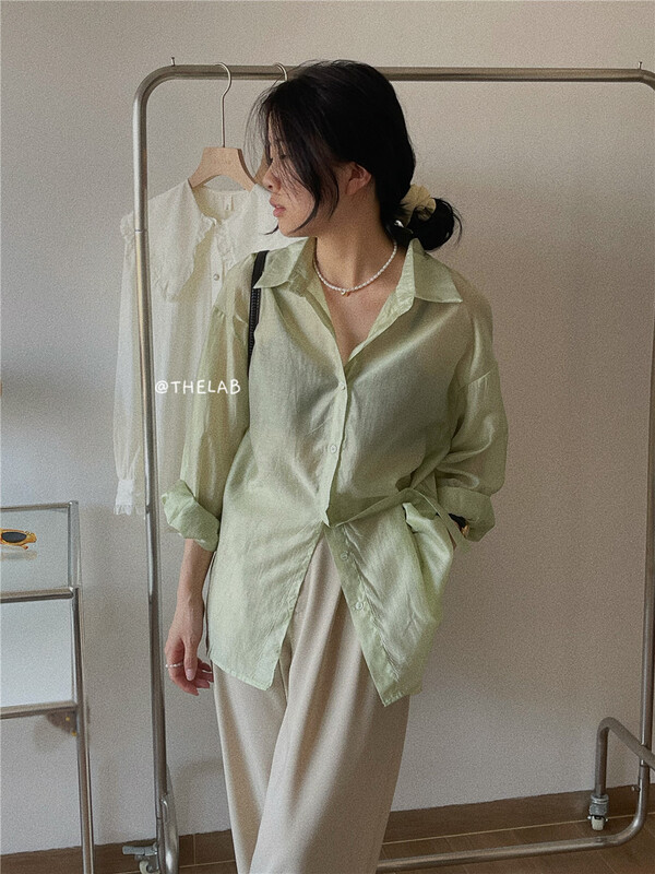 [the lab] Korean design sunscreen shirt 2159# zxx