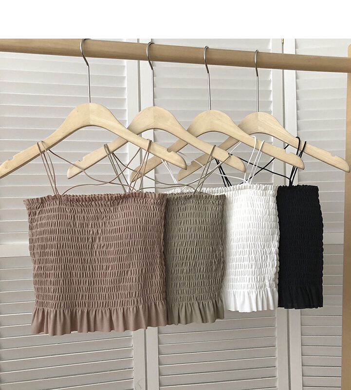[Gangan] short tank top / suspender 2301# Cl