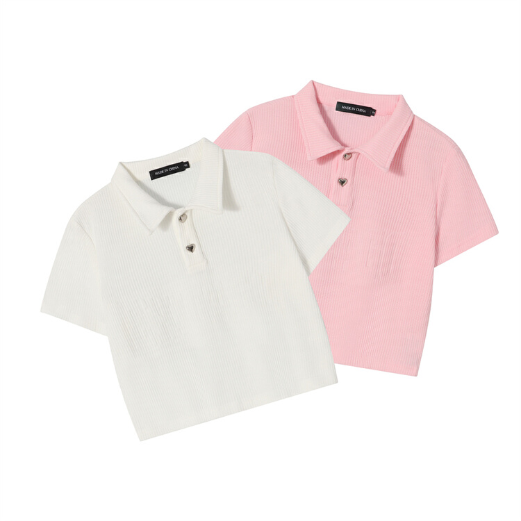 [heyhenry] simple and versatile fashion solid color short sleeve T-shirt n2581# CSX