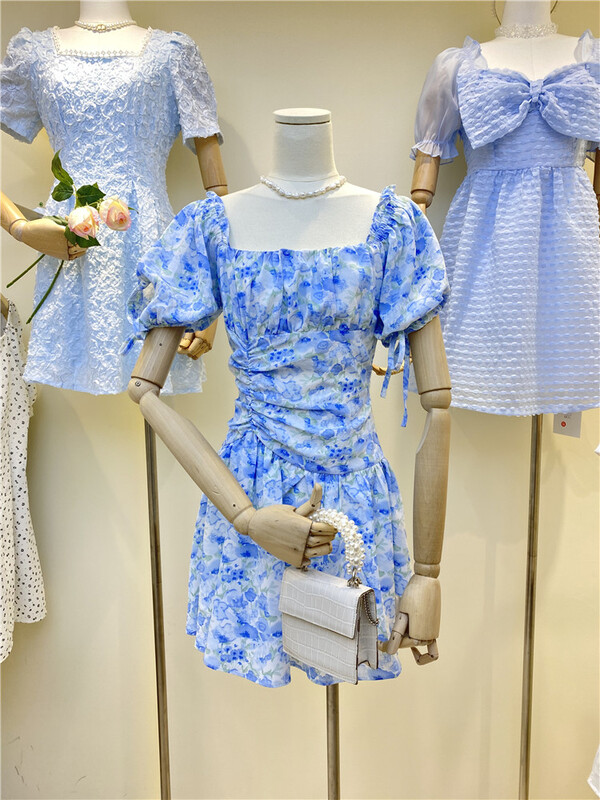 [Juju] floral sweet temperament dress 98190# hjy