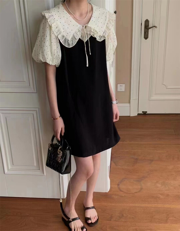 [Duomi] stitching fashion niche dress 5013# zxl