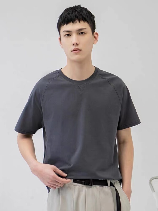 New year in early spring! [wild] simple foundation versatile raglan sleeve short sleeve T-shirt e80005# ZZL