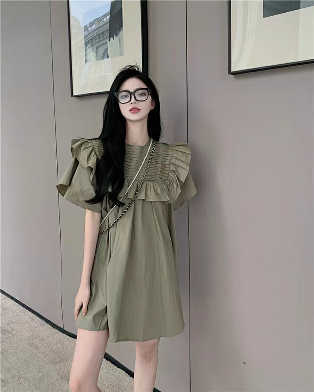 New in early summer! [top] Korean casual loose dress b26# ZSY
