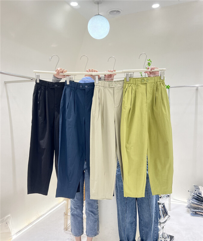 New in early summer! Vintage style casual pants
