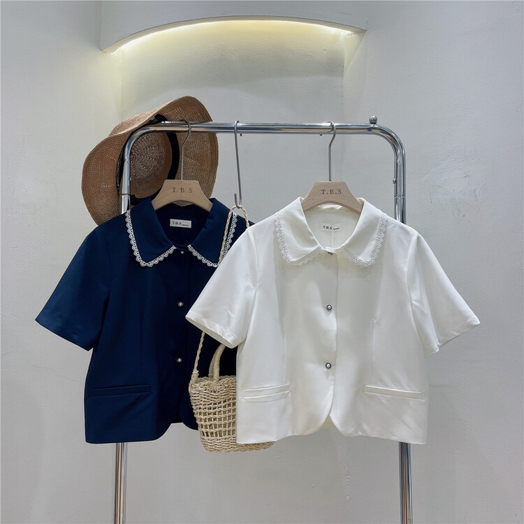 [t.b.s] Vintage jacket 9213# lwy with stitching design