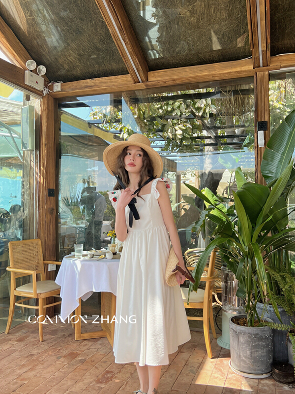 New in early summer! [CZ Zhang] Korean style versatile dress 62331# XYJ