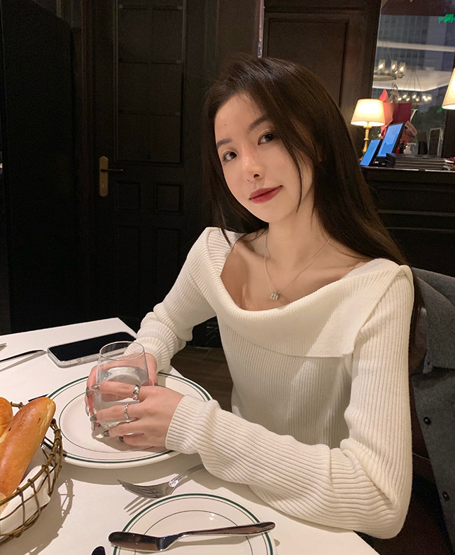 New year in early spring! [Amanda] simple and versatile solid color sweater (without matching) 5016# PCZ